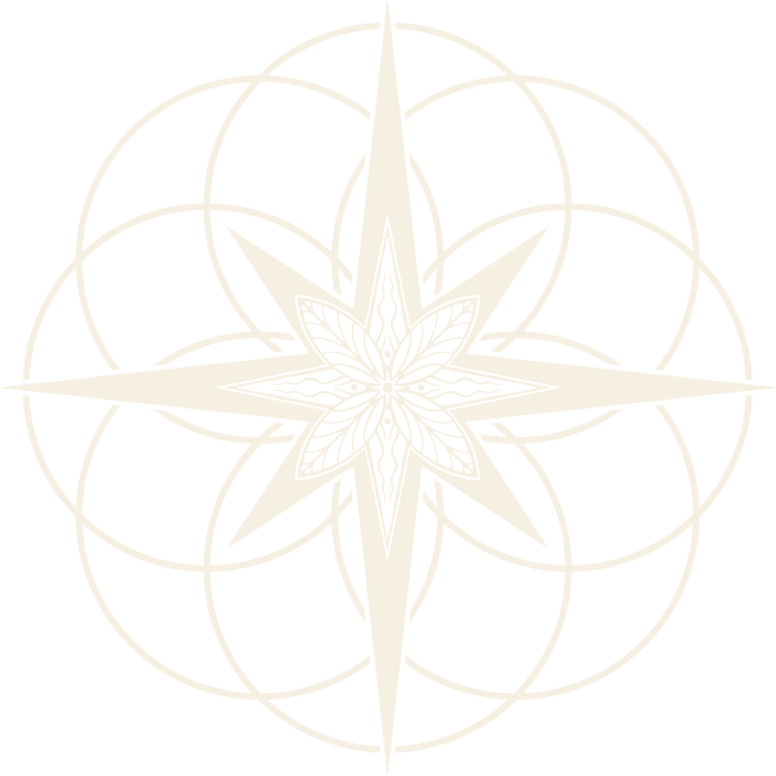 The Ayaharmony star and flower of life symbol